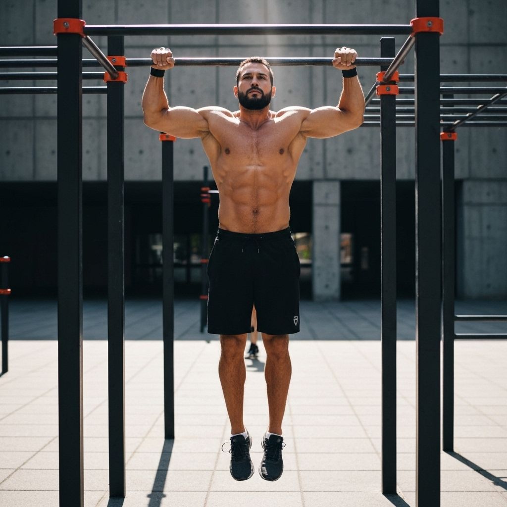 Calisthenics training background